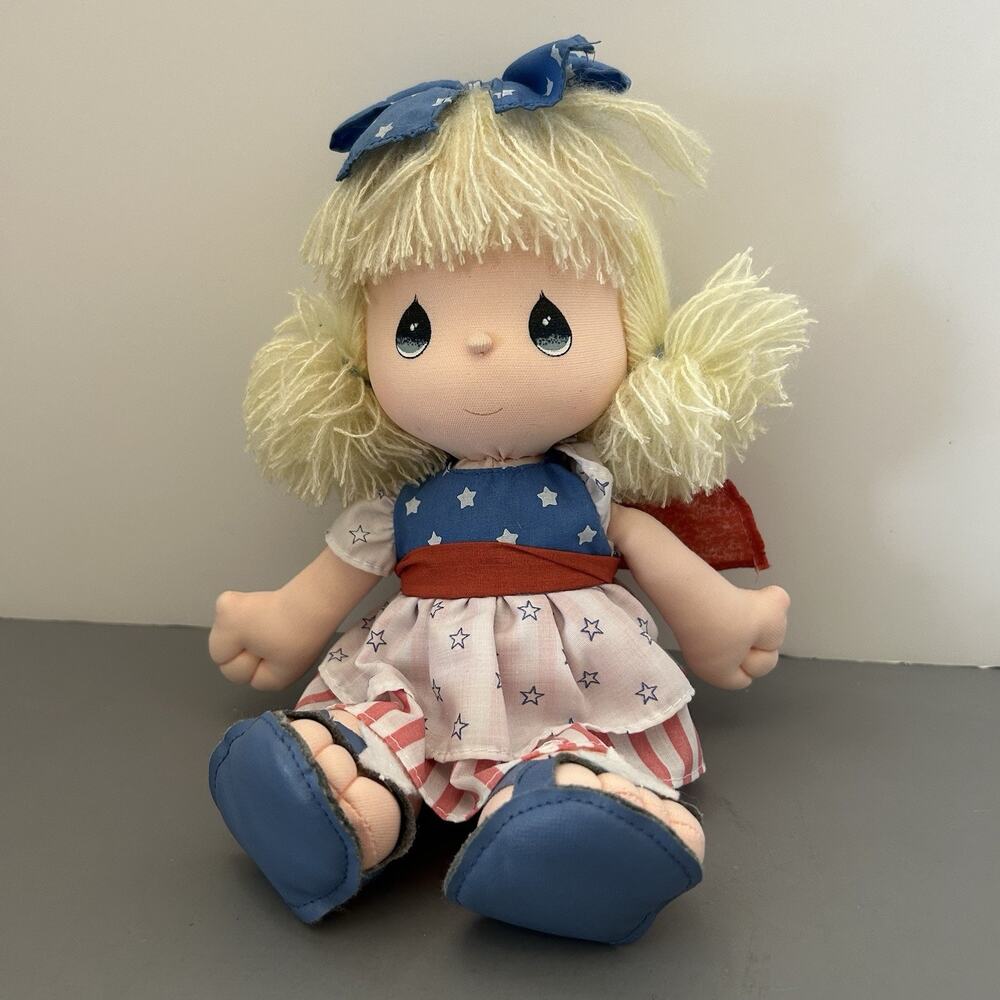 1988 Applause Precious Moments Dolls of the Month Julie 2nd Edition Vintage